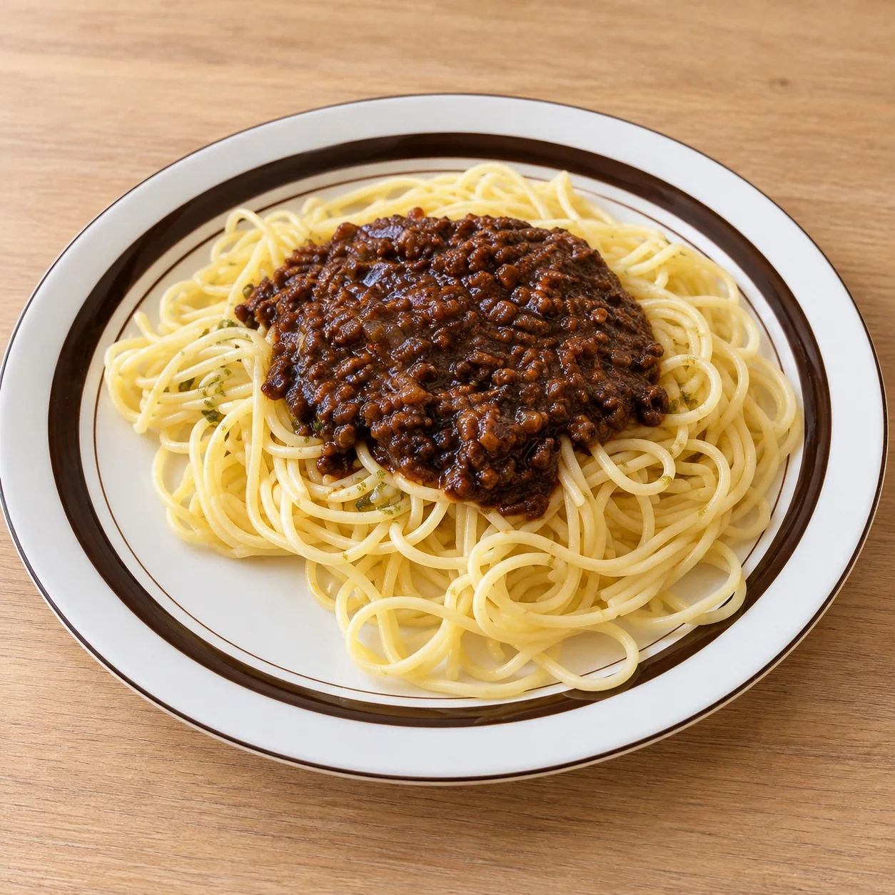 レストラン グルメのミートソース
